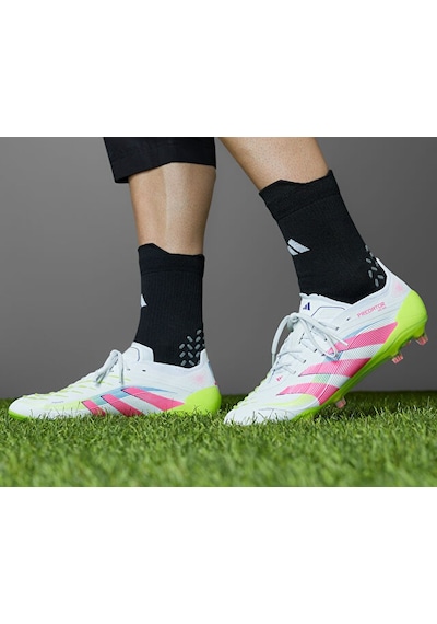 Adidas Predator Elite Fg Erkek Çim Zemin Kramponu Id3881 Beyaz Beyaz