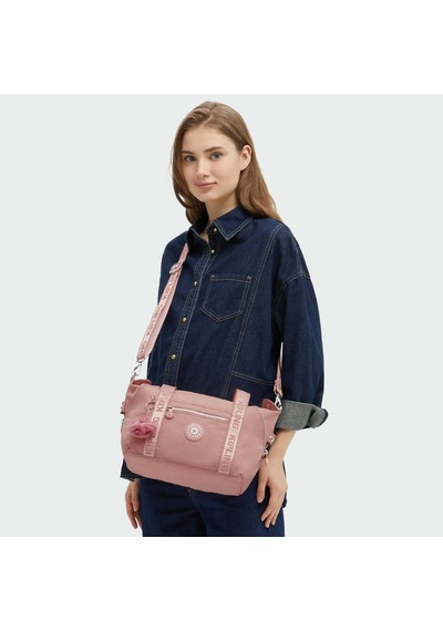 Kipling Art Mini Küçük Boy Omuz Çantası Pembe