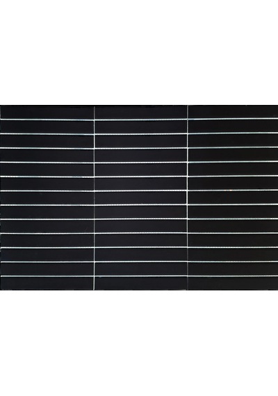 Armada Çini 15x30 Kitkat Siyah Çini Seramik
