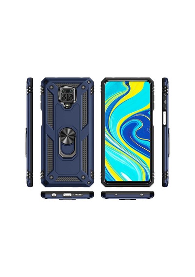 Xiaomi Redmi Note 9 Pro Kılıf Zore Vega Kapak Gold