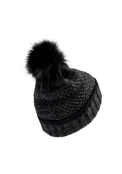 Deer Hunter Deerhunter Lady Knitted Ponponlu Siyah Kadın Bere Siyah