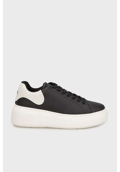 Armani Exchange Bayan Ayakkabı Xw002149 Af19528 Mc024 Siyah-beyaz Siyah-beyaz
