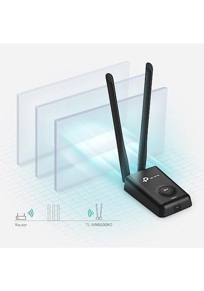 Tl-wn8200nd, 300mbps High Power Wireless Usb Adapter