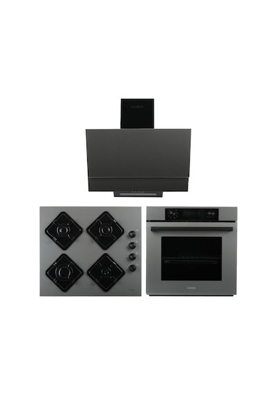 Alveus MFA 627 - GLS 640 - F17 Gri Cam Ankastre Set
