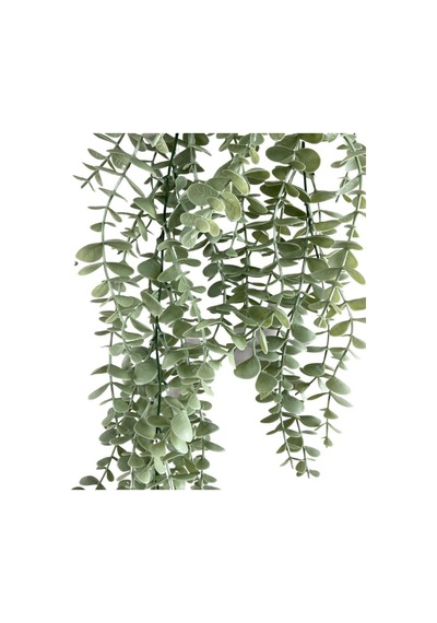 Yapay Çiçek Saksıda Sarkan Şimşir Mat Pastel Okaliptus Yapay Sarm (541192856)