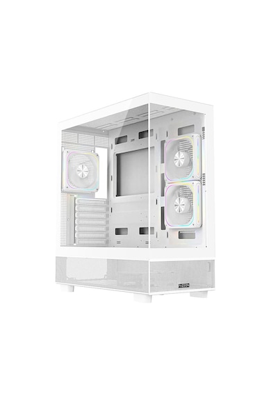 Fazeon F17 750w 80plus Bronze 3x120mm Argb Fanlı Atx Beyaz Bilgisayar Kasası