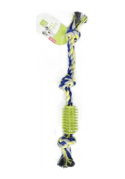 Nunbell Diş Kaşıma Düğümlü Diş İpi Köpek Oyuncağı 37 CM