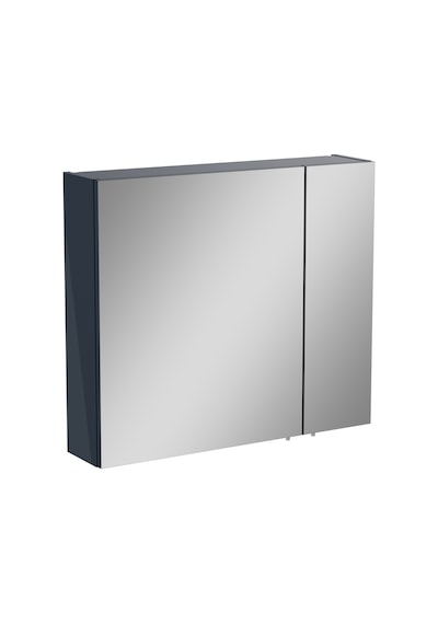 VitrA Mia 67705 Asimetrik Dolaplı Ayna Parlak Antrasit 80 CM Parlak Antrasit VitrA Mia 67705 Asimetrik Dolaplı Ayna Parlak Antrasit 80 CM Parlak Antrasit