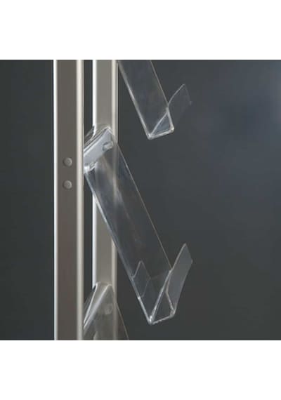 Ayaklı Akrilik Broşürlük Tek Taraflı 4x2a4