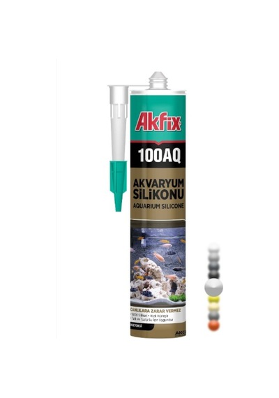 Akfix Akvaryum Silikonu Şeffaf 280 Ml