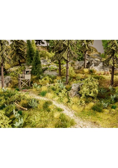 Noch 7009 Çimen Kümeleri, Donuk Renkli, 6 Mm, 104 Adet, Diorama Malzemesi