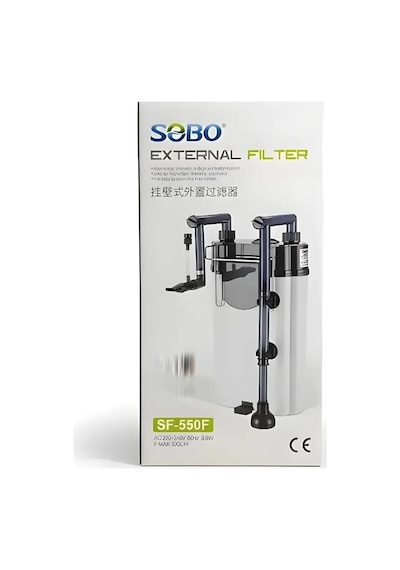 Sobo - 723 - Sf-550f Dış Filtre 500 Lth - Csmo-tex - 7 W