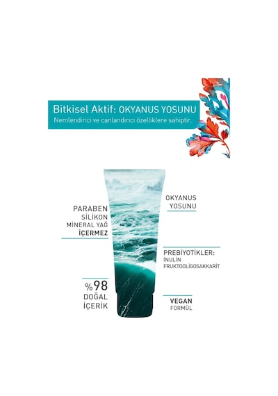 Yves Rocher Normal Ve Kuru Ciltler Için Pure Algue Prebiyotik Nem 75 ML