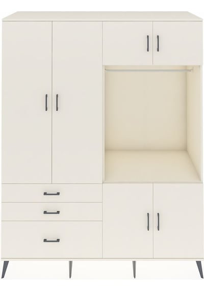 Kronos Gardrop 7 Raflı 3 Çekmeceli Tek Askılı 176x59x221 Aytaşı-aytaşı Aytaşı Kronos Gardrop 7 Raflı 3 Çekmeceli Tek Askılı 176x59x221 Aytaşı-aytaşı Aytaşı