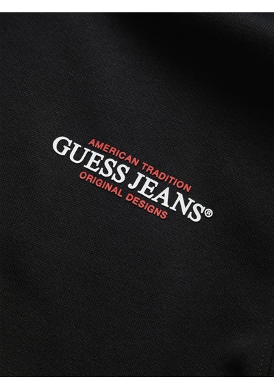 Guess Jeans Erkek Siyah Sweatshirt M4yq27k9v31-jblk Siyah