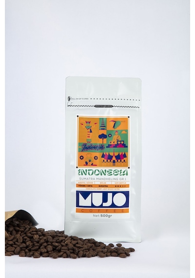 Indonesia Sumatra Mandheling Gr.1 Çekirdek Kahve-500gr-çekirdek Kahve Çekirdek Kahve