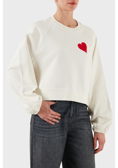 Emporio Armani Bayan Sweat Ew002122 Af12538 U1144 Ekru Ekru