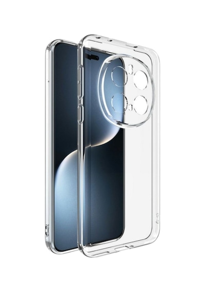 Honor Magic 7 Pro Uyumlu Silikon Kılıf - Darbe Emici Kamera Korumalı Esnek Kapak - Şeffaf Şeffaf