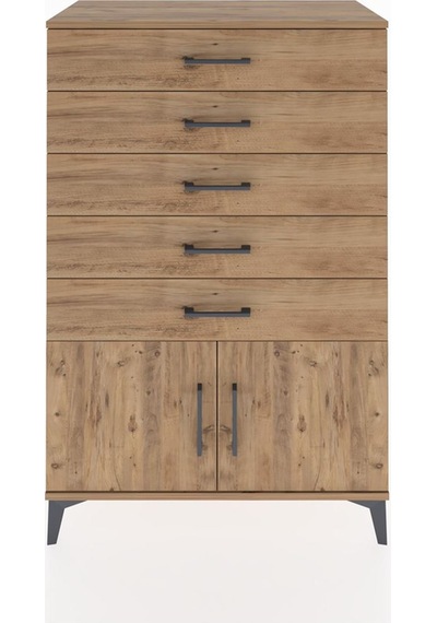Hyperion Dolap 5 Çekmeceli 2 Kapaklı 88x44x134 Çam-çam Çam Hyperion Dolap 5 Çekmeceli 2 Kapaklı 88x44x134 Çam-çam Çam