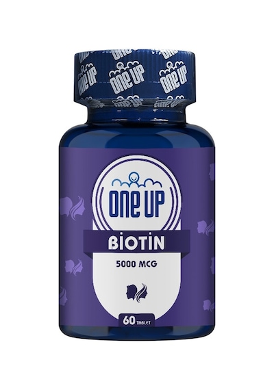 One Up Biotin Aromasız 5000 Mcg 60 Tablet