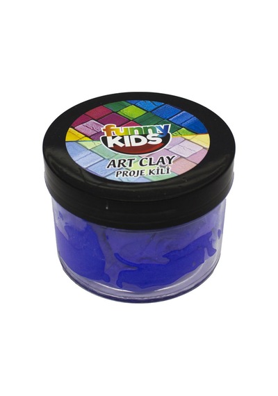 Funny Kids Art Clay Proje Sanat Kili Mavi 556