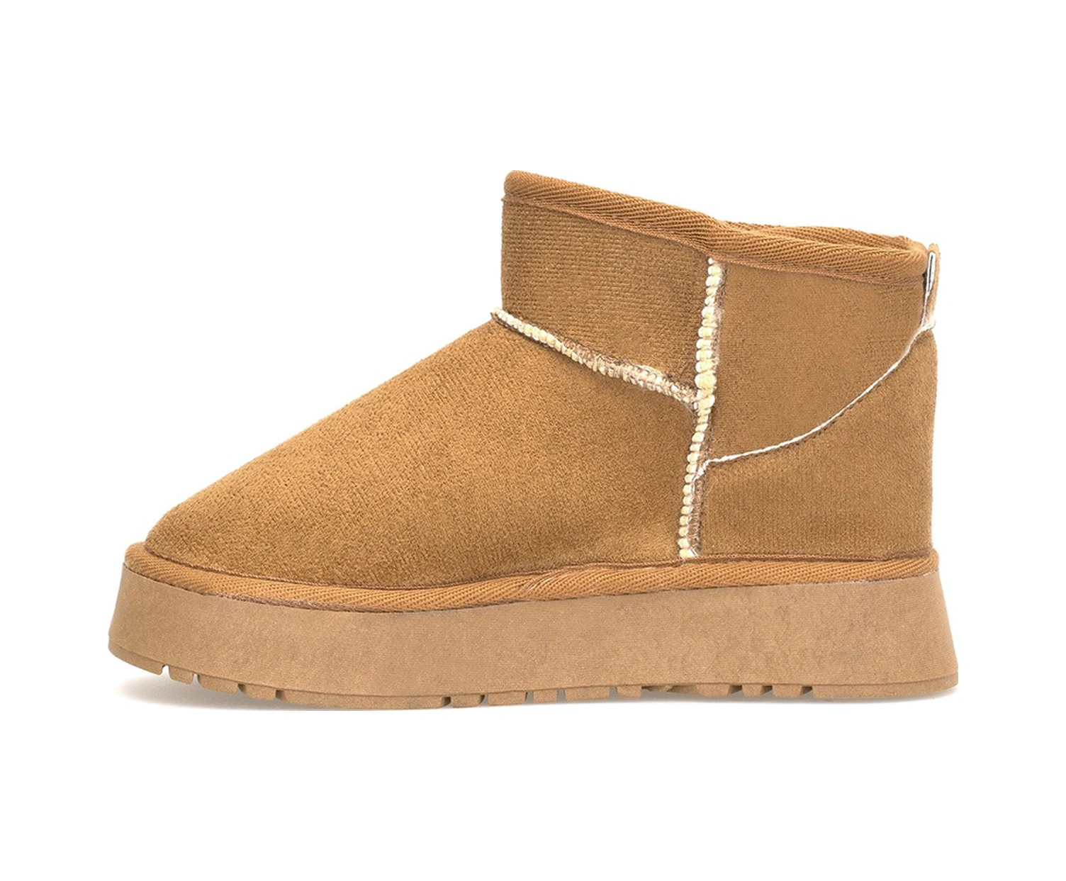 Elit Asnlg2112 Erkek Çocuk Ugg Düz Bot Taba Taba