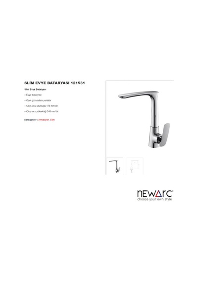 Newarc Slım Eviye Bataryası 121531