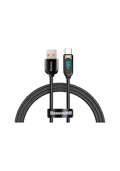 Şarj Kablosu Usb To Type-c 66w 2m Siyah Diğer
