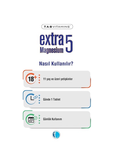 Extra5 Magnesium 60 Tablet