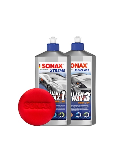 Sonax Hızlı ve Kolay Çizik  ve Parlatma Seti (Premium)