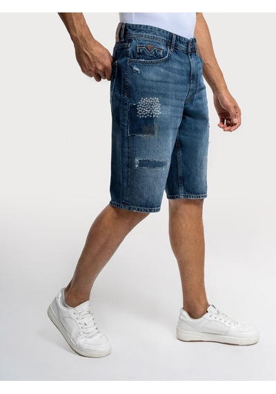 LOFT Straight Fit Erkek Şort Lf2036133 Q1.v1 Denim