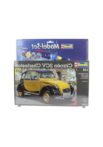Citroen 2cv Modeli İle Mükemmel Ölçekli Araç Seti