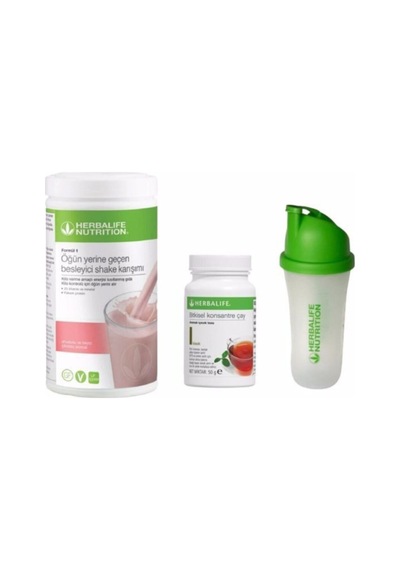 Herbalife Set 1 Adet Ahududu Shake 1 Adet Klasik Çay 50 Gr 1 Adet Shaker Karıştırıcı