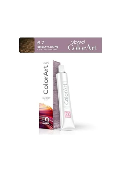 Profesyonel Tüp Saç Boyası 60 Ml 6.7 Çikolata Kahve