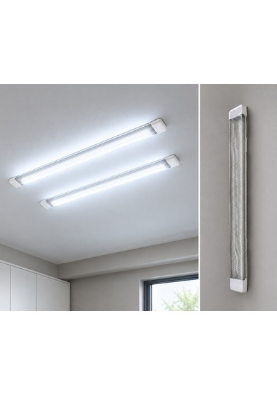 Ct-2482 60w 120cm Led Bant Armatür Lümen Kristal Beyaz