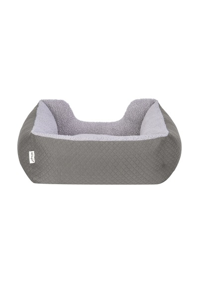 Pet Comfort Echo Kedi Ve Köpek Yatağı Gri/gri Peluş S 60x50cm Pet Comfort Echo Kedi Ve Köpek Yatağı Gri/gri Peluş S 60x50cm