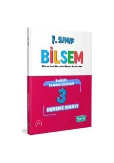 1. Sınıf Bilsem Çözümlü 3 Fasikül Deneme Sınavı