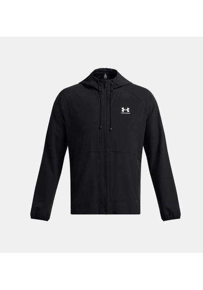 Under Armour Ua Stretch Woven Erkek Rüzgarlık Ceket 6003001-001 Siyah