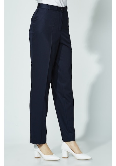 Soralline Kadın Pantalon Büyük Beden 1660 Lacivert