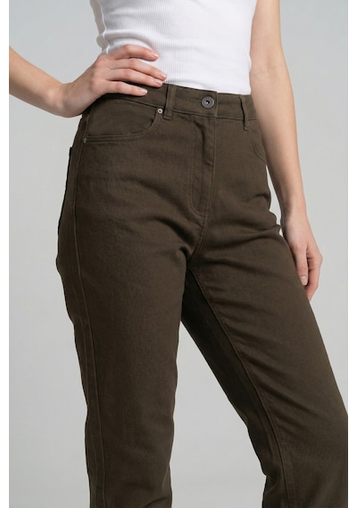 Seleste Kadın Pantolon 25k394 Haki