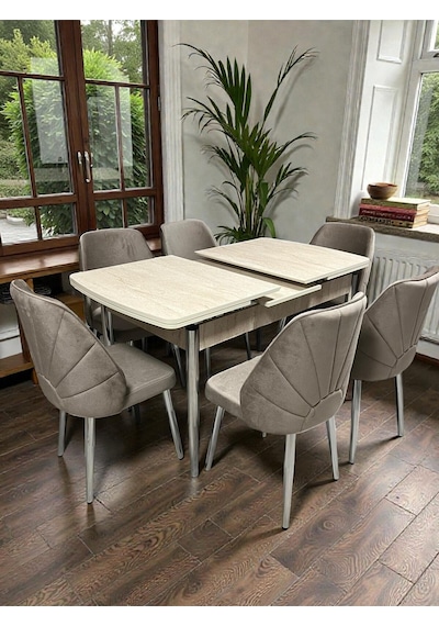 Msy Home Traverten/sonomo/siyah Mermer Gold/krom Ayaklı Mdf 80 130 Kelebek Açılabilr Yemek Masası Traverten Krom Msy Home Traverten/sonomo/siyah Mermer Gold/krom Ayaklı Mdf 80 130 Kelebek Açılabilr Yemek Masası Traverten Krom