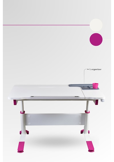 Sirius Simple Yükseklik Ve Eğim Ayarlı, Bilgisayar Ve Ofis Masası, Modern Ekru Çalışma Masası Fuşya Gri Sirius Simple Yükseklik Ve Eğim Ayarlı, Bilgisayar Ve Ofis Masası, Modern Ekru Çalışma Masası Fuşya Gri