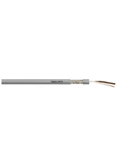 Denox Dnx-Lıycy 225 2X2.5 Mm Liycy Kablo - 100 Metre