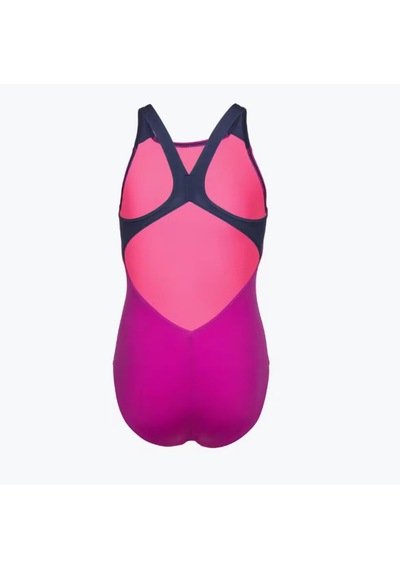 Arena G Bold Swimsuit V Back Mavi Kız Çocuk Yüzücü Mayosu 011755970 Pembe