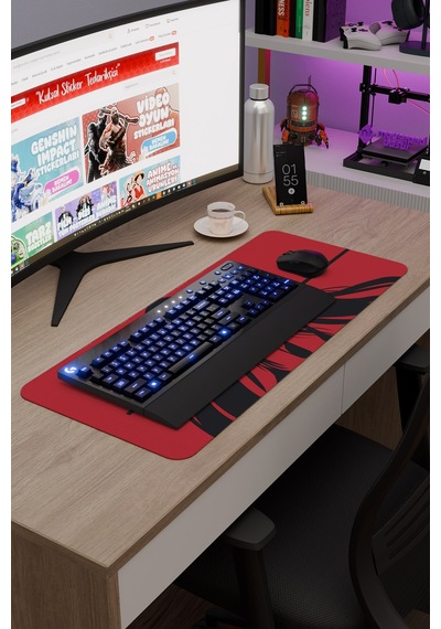 Akame Ga Kill Anime V1 - 70x30 Xl Gaming Kauçuk Kaymaz Taban Mouse Pad Fare Altlığı