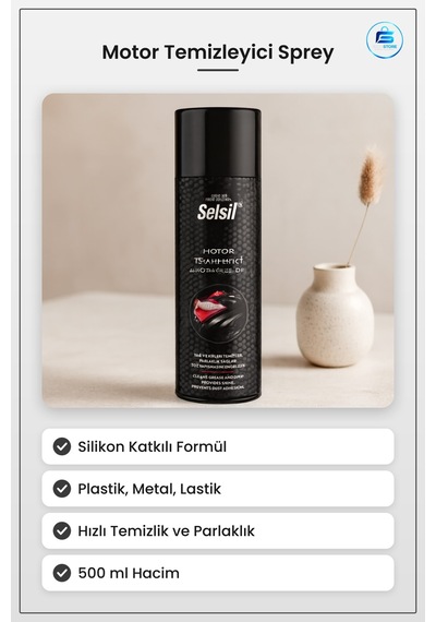 Araç Motor Temizleyici Parıatcı Sprey 500 Ml Hızlı Temizlik Parla