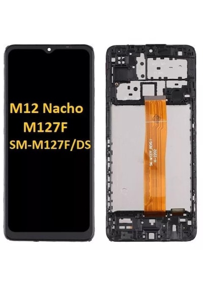 Samsung Uyumlu Galaxy M12 M127f Lcd Ekran Dokunmatik Çıtalı Servis