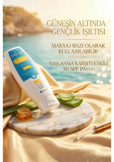 Bidoze Aura Yatıştırıcı & Anti Aging Etkili Güneş Kremi 100 Ml Leke Karşıtı Ve Onarıcı Bakım
