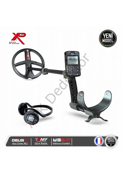 Xp Deus 2 Rc Metal Dedektörü 22 Cm Fmf Başlık + Ws6 St Kablosuz Kulaklık Hassas Arama