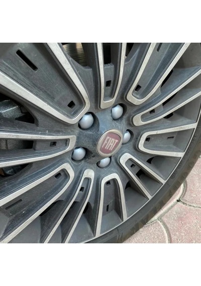Düz Bijon Kapağı Sökme Aparatlı 20 Li Set Gri 17 Mm